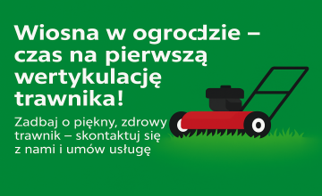 Czas na pierwszą wertykulację!